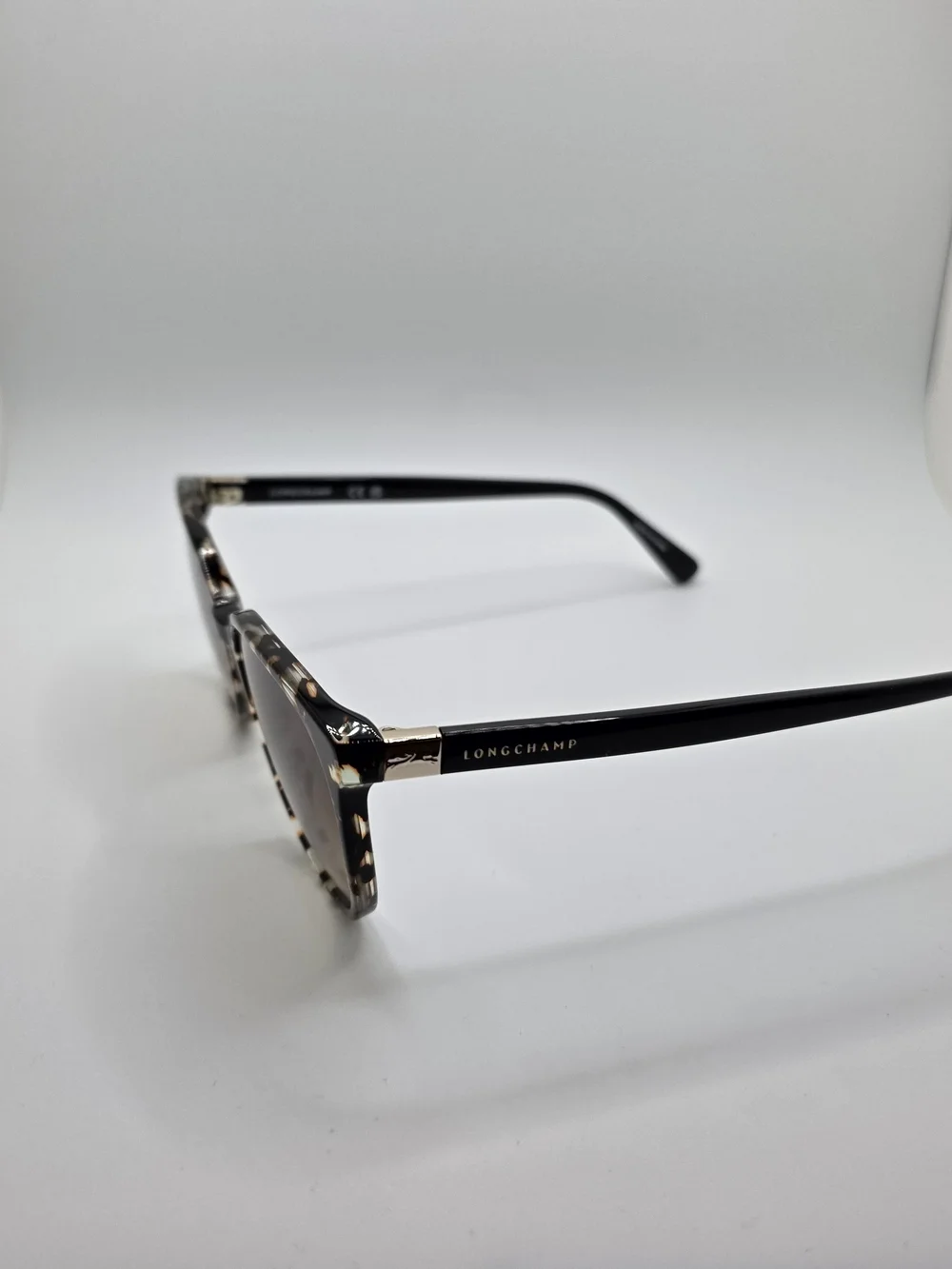 Longchamp Tortoiseshell Sunglasses with Brown Gradient Lenses
